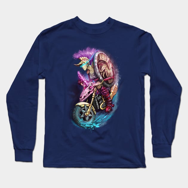 The Last Shield Maiden Long Sleeve T-Shirt by Licensetoink